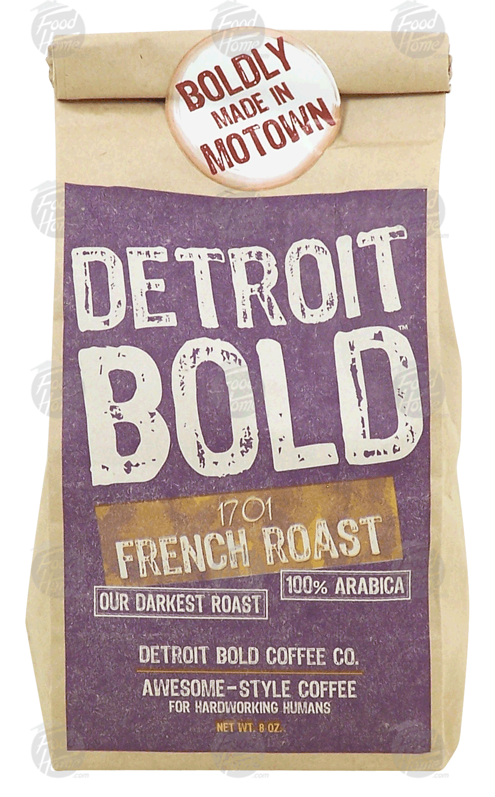 Detroit Bold 1701 French Roast french roast ground coffee, 100% arabica Full-Size Picture